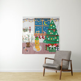 Tapete De Parede Página inicial da ilustração de feriados