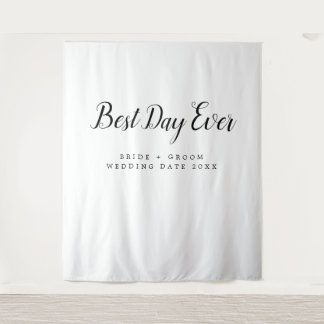 Tapete De Parede Painel de Fundo Personalizado para Casamento 'Melh
