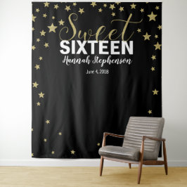 Tapete De Parede painel de glitter para aniversário de 16 anos