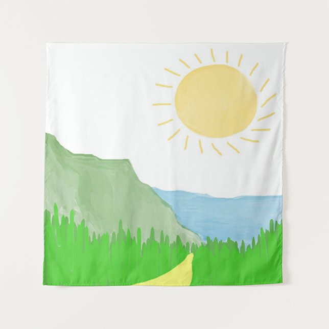 Tapete De Parede paisagem (Frente)