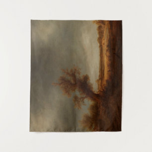 Tapete De Parede Paisagem com um carvalho velho, Adriaen van Ostade