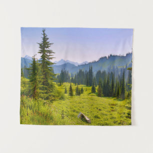 Tapete De Parede Paisagem de Montanha e Floresta Estado de Washingt