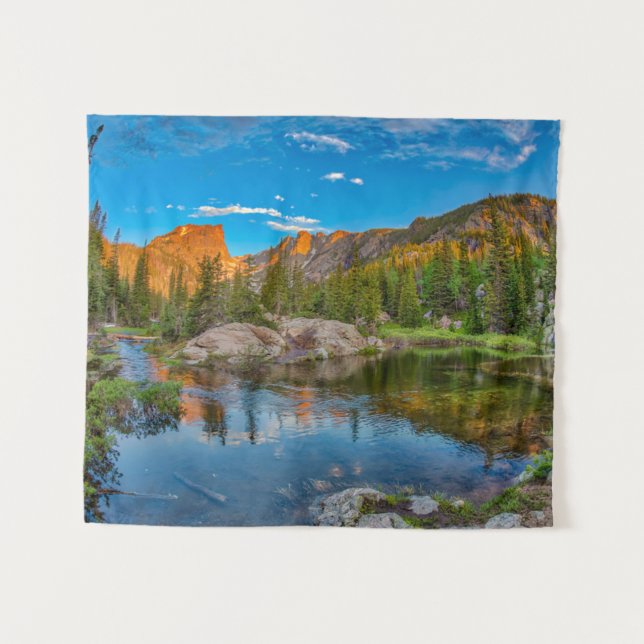 Tapete De Parede Paisagem do Dream Lake (Frente (Horizontal))