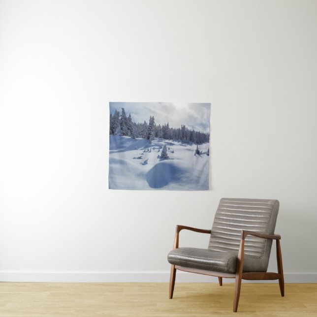 Tapete De Parede Paisagem nevado (In Situ (Horizontal))