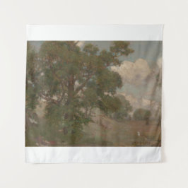 Tapete De Parede Paisagem Pastoral Louis Loeb(Americano, 1866-1909)