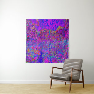 Tapete De Parede Paisagem Puro Impressionista Psicodélica