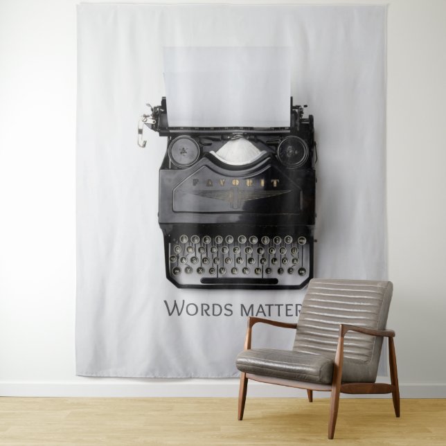 Tapete De Parede Palavras são importantes para máquinas de escrever (In Situ)