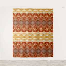 Tapete De Parede Pale Peachy Ikat 9