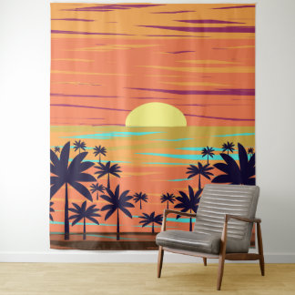 TAPETE DE PAREDE PALM SUNSET