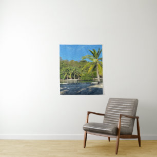Tapete De Parede Palm Trees em Zihuatanejo, México