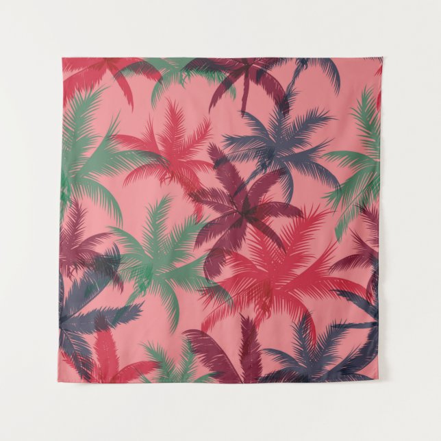 Tapete De Parede Palmeiras - padrão sem descontinuidades (Frente)