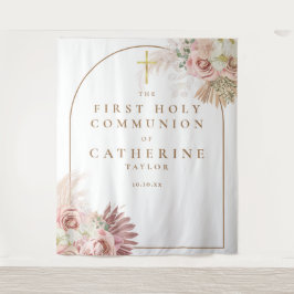 Tapete De Parede Pampas Grass First Communation Fotodrop