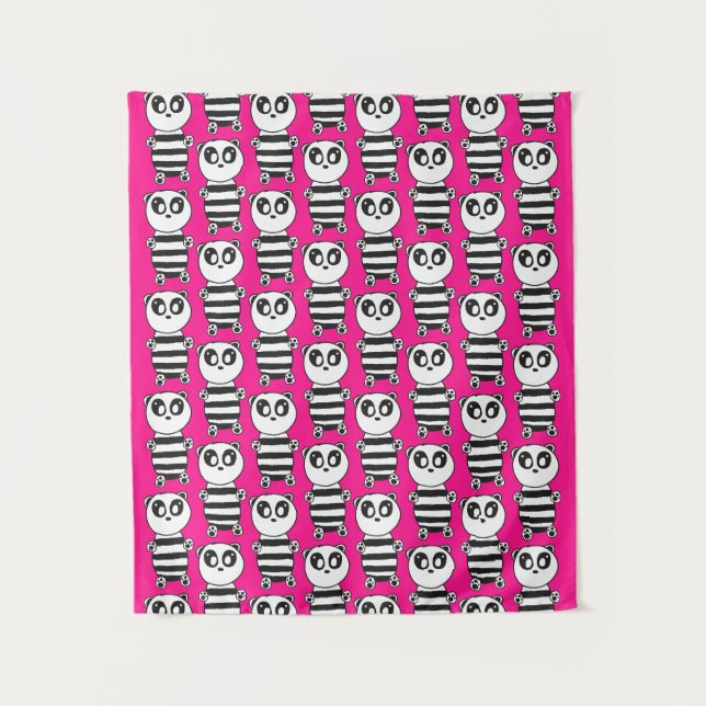 Tapete De Parede Panda Kids  (Frente)