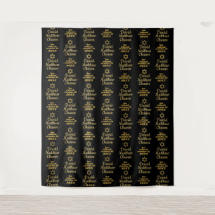 Tapete De Parede Pano de Fundo Bar Mitzvah Estandarte de Repetiçã