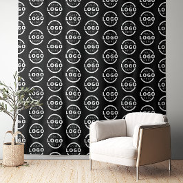 Tapete De Parede Pano de Fundo com Logotipo de Empresa Personalizad