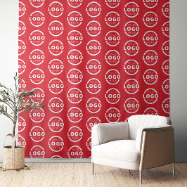 Tapete De Parede Pano de Fundo com Logotipo de Empresa Personalizad