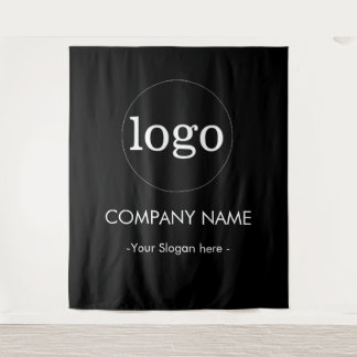 Tapete De Parede Pano de Fundo com Logotipo Empresarial Personaliza
