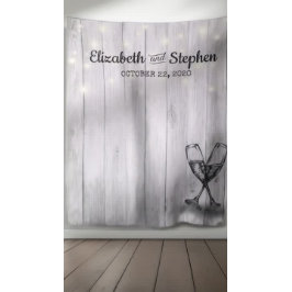 Tapete De Parede Pano de Fundo de Cabine de Foto de Casamento Copo