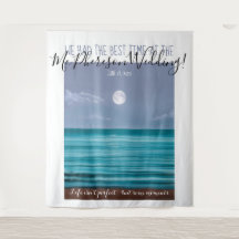 Pano de fundo de cabine de fotos de praia tropical