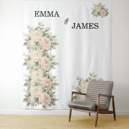 Tapete De Parede Pano de Fundo de Casamento de Eucalipto Minimalist