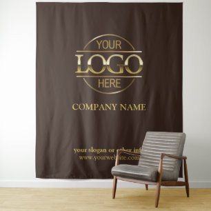 Tapete De Parede Pano de Fundo de Feira de Negócios de Logo Persona