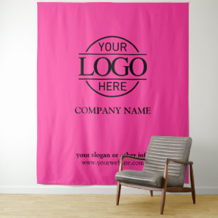 Tapete De Parede Pano de Fundo de Feira de Negócios de Logotipo Per
