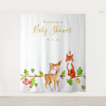 Pano de Fundo para Cabine de Fotos de Chá de Bebê