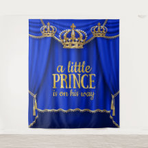 Pano de Fundo para Chá de Bebê do Príncipe Grande