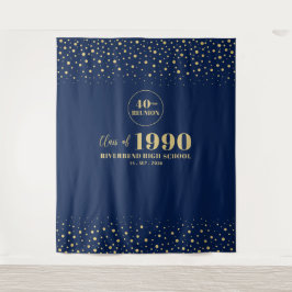 Tapete De Parede Pano de Fundo para Festa de Reunião de Turma Doura