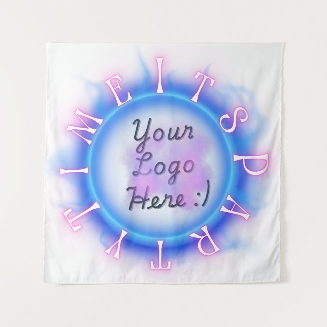 Tapete De Parede Pano de Fundo para Festa de Streamer (Frente)