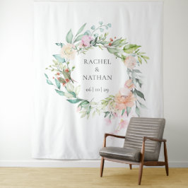 Tapete De Parede Pano de Fundo para Fotografia de Casamento com Gri