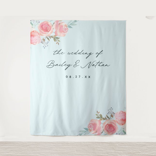 Tapete De Parede Pano de Fundo para Fotografia de Casamento com Jar (Frente)