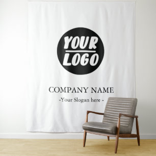 Tapete De Parede Pano de fundo personalizado com logotipo da empres