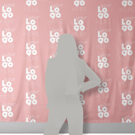 Tapete De Parede Pano de Fundo Personalizado com Logotipo Etapa Rep