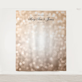 Tapete De Parede Pano de Fundo Personalizado para Casamento Luzes D