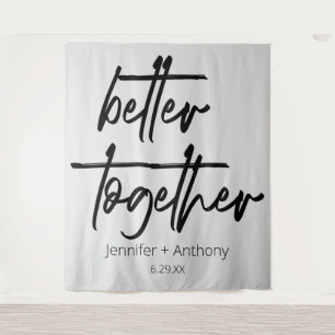 Tapete De Parede Pano de Fundo Personalizado para Casamento Melhor