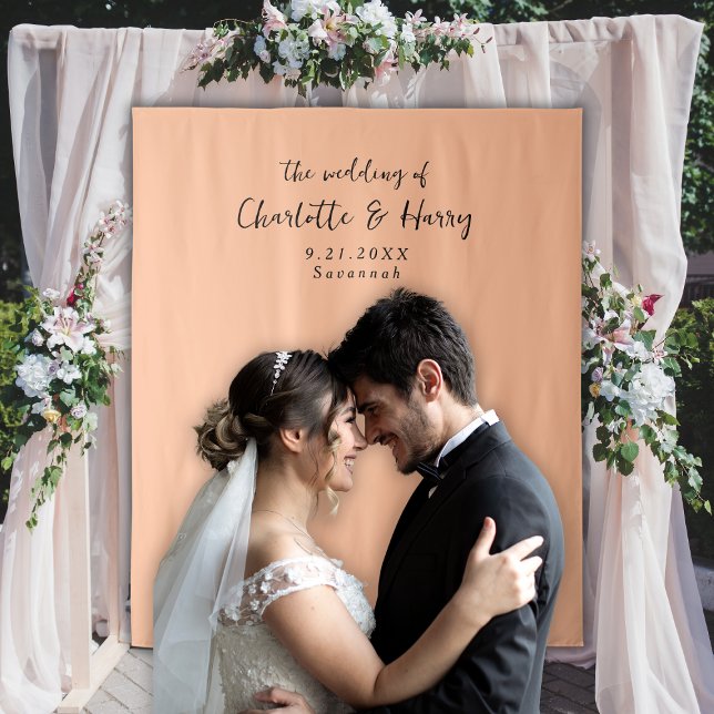 Tapete De Parede Panorama de Fotos Moderna de Casamento Branco Mini (Criador carregado)