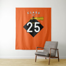 Panorâmica de Foto Laranja para Graduação 2025