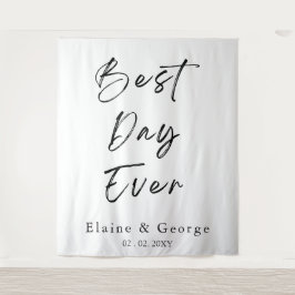 Tapete De Parede Panorâmica de Prop Fotográfica de Casamento do Mel