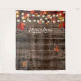 Tapete De Parede Panos de Fundo de Casamento de Outono Rústico de F