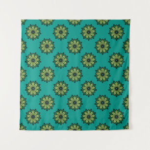 Tapete De Parede Pão Verde e Pão Flor, com tela de fundo uniforme.