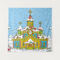 Papai Noel, Papai Noel, Claus, Casa, Inverno, Gead