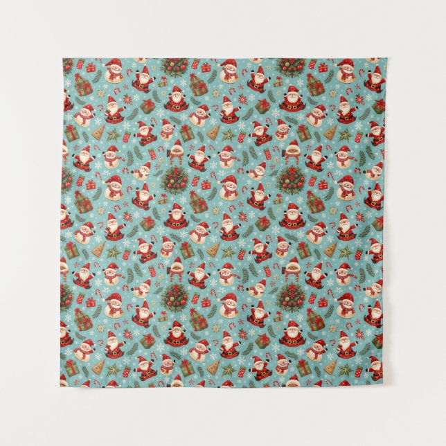 Tapete De Parede Papais noeis (Frente)