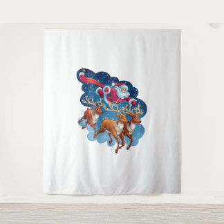 Tapete De Parede Papais noeis Sleigh Adventure