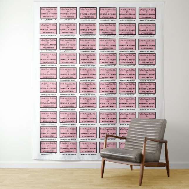 Tapete De Parede Papel de Parede Selfie Trump Casa Branca Nota Verm (In Situ)