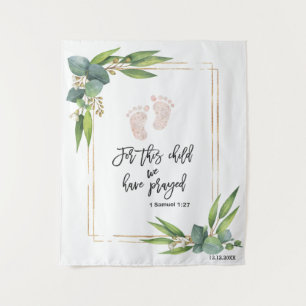 Tapete De Parede Para Esta Criança, Rezamos Bíblia Versa