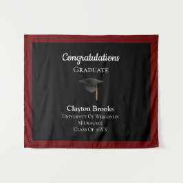 Tapete De Parede Parabéns Formando com Boné