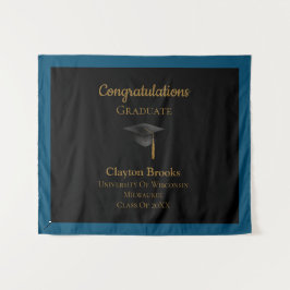 Tapete De Parede Parabéns Formando com Boné