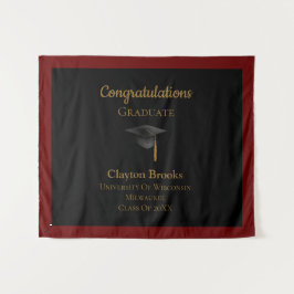 Tapete De Parede Parabéns Formando com Boné