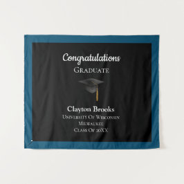 Tapete De Parede Parabéns Formando com Boné